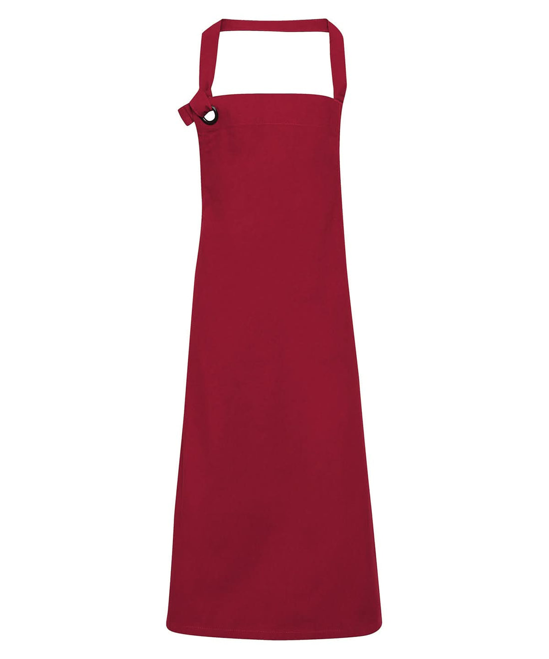 Premier Calibre heavy cotton canvas bib apron PR130 - Burgundy One size - Customisable Apron