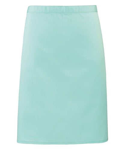 Premier Colours mid length apron PR151 - Aqua One size - Customisable Apron