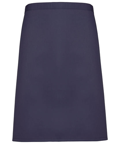 Premier Colours mid length apron PR151 - Marine Blue One size - Customisable Apron