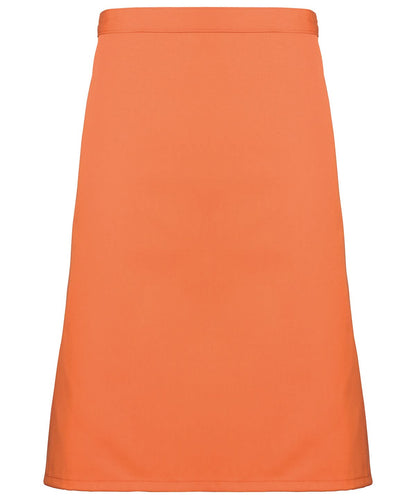 Premier Colours mid length apron PR151 - Terracotta One size - Customisable Apron