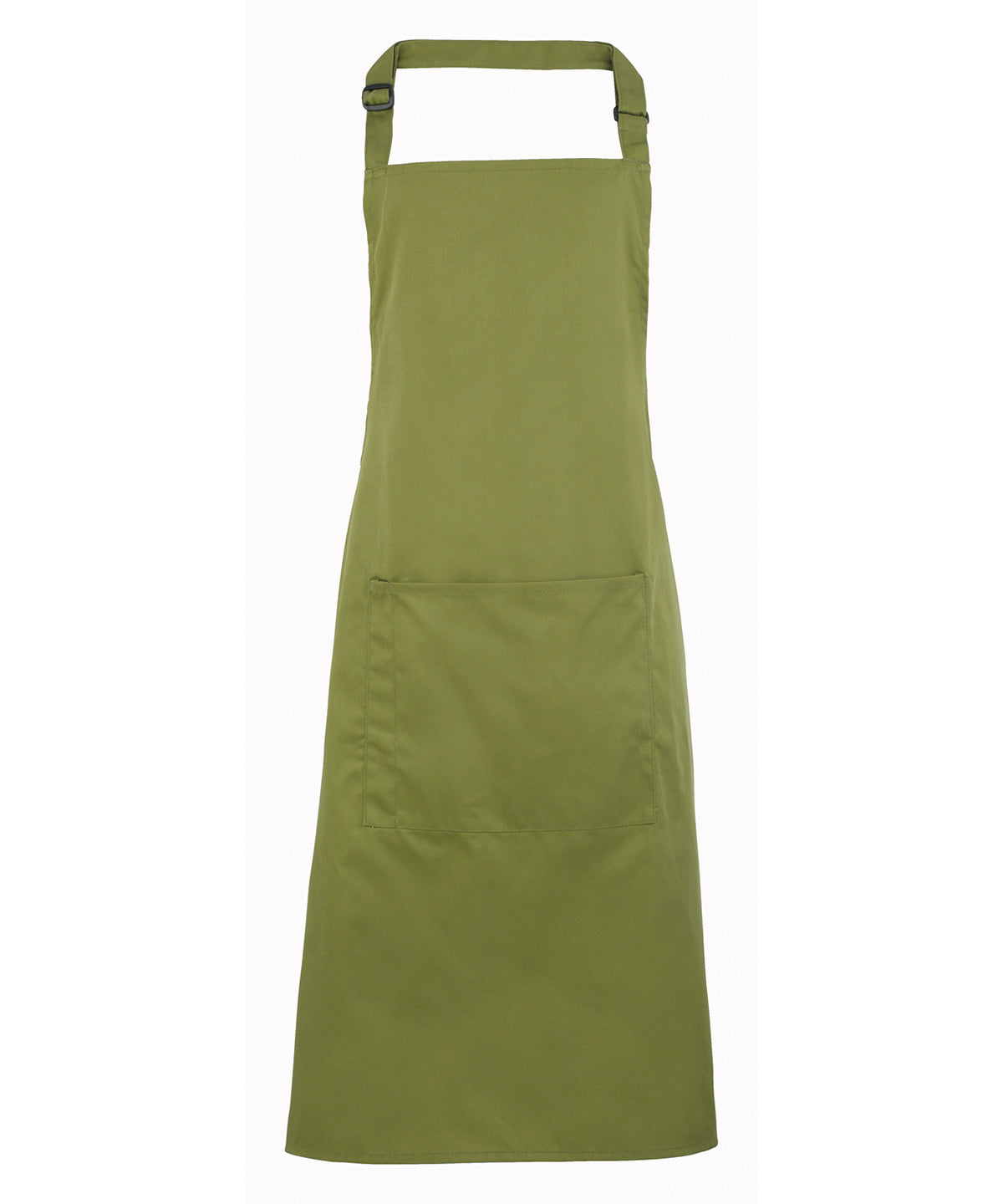 12 x Popular Bib Aprons with Pocket + Free Logo - Oasis Green One size - Customisable Bundle