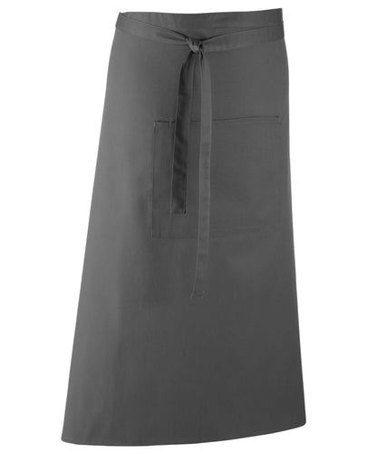 Premier Colours bar apron PR158 - Dark Grey One size - Customisable Apron