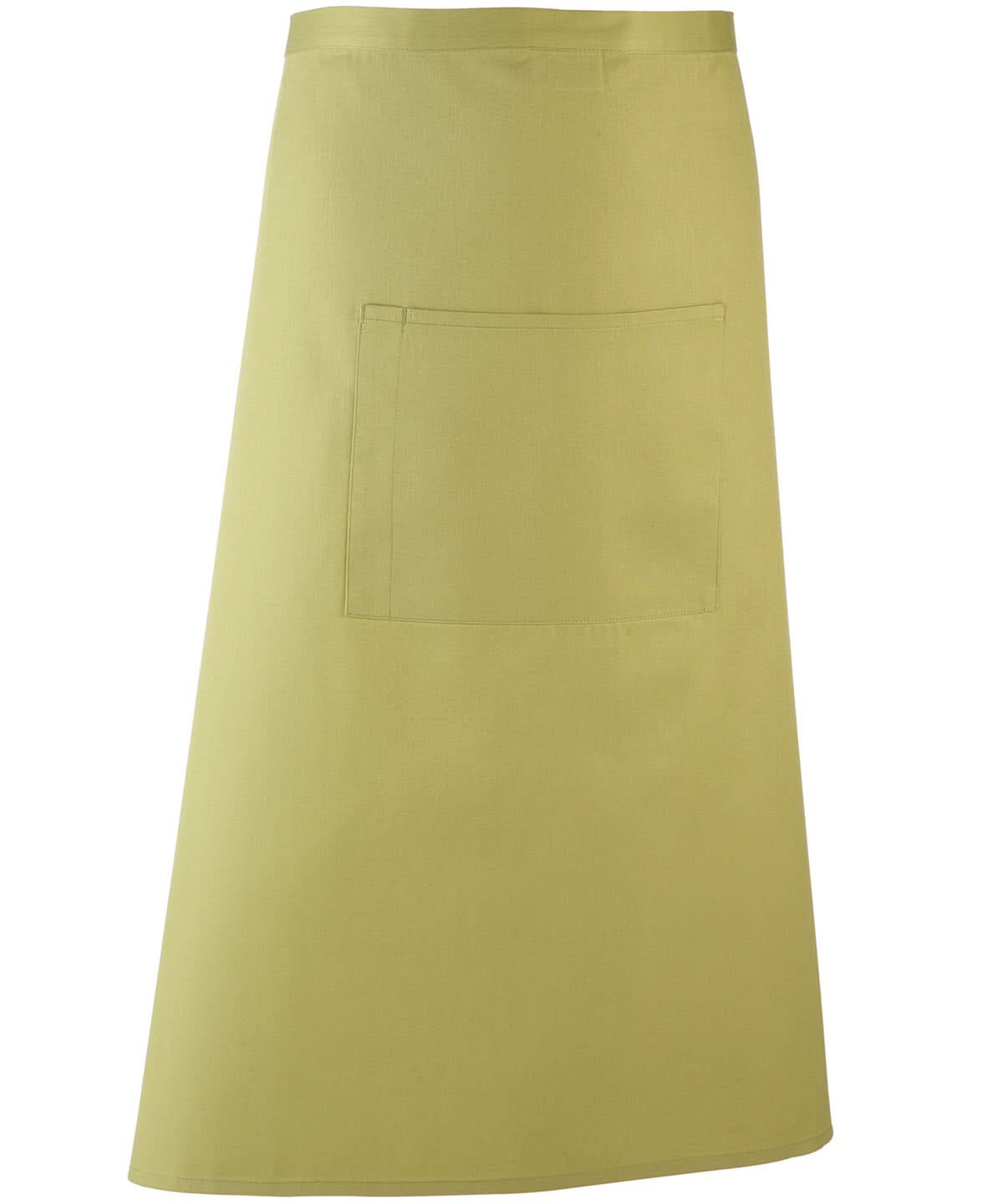 Premier Colours bar apron PR158 - Lime One size - Customisable Apron