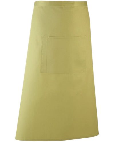 Premier Colours bar apron PR158 - Lime One size - Customisable Apron