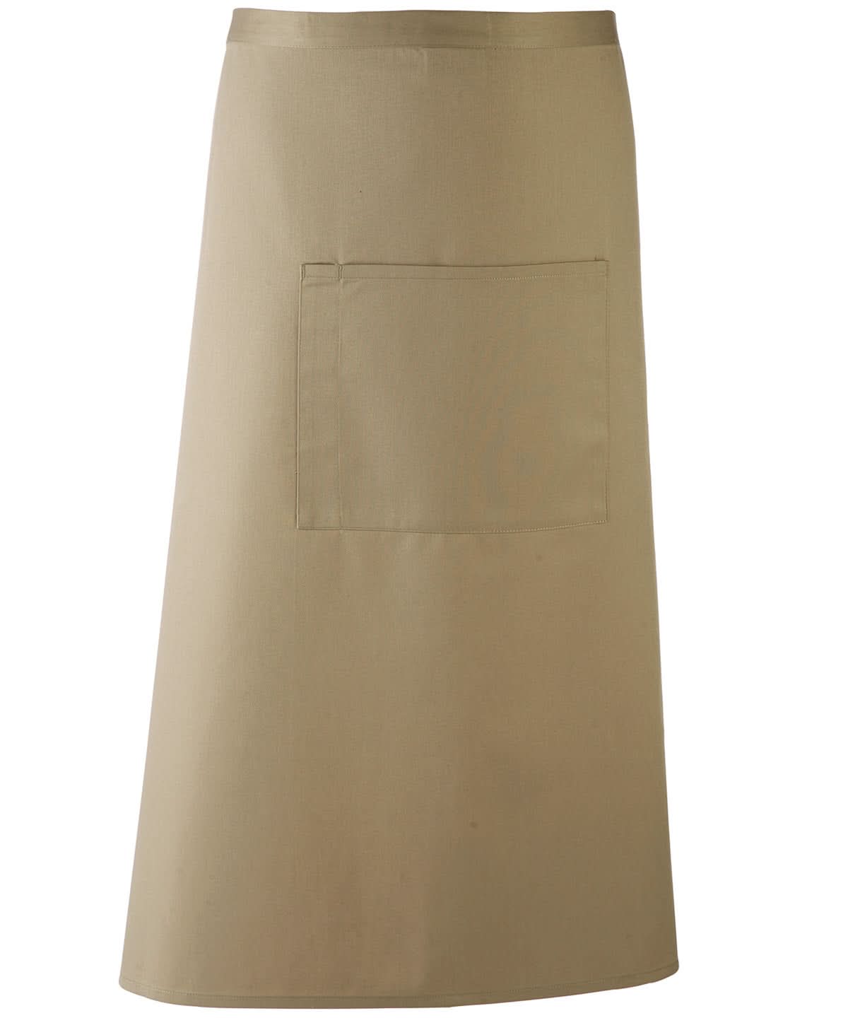 Premier Colours bar apron PR158 - Olive One size - Customisable Apron