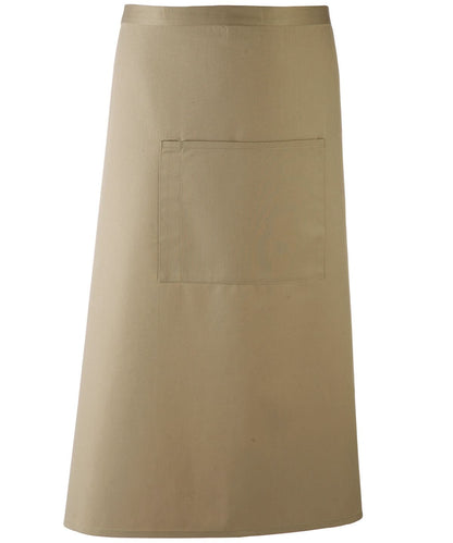 Premier Colours bar apron PR158 - Olive One size - Customisable Apron