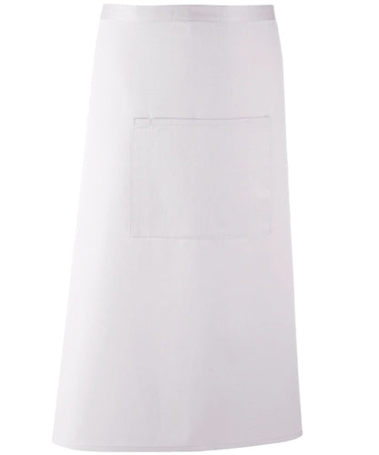 Premier Colours bar apron PR158 - White One size - Customisable Apron