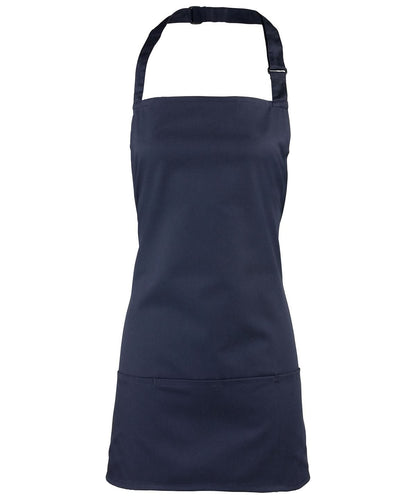 Premier Colours 2 in 1 apron PR159 - Navy One size - Customisable Apron