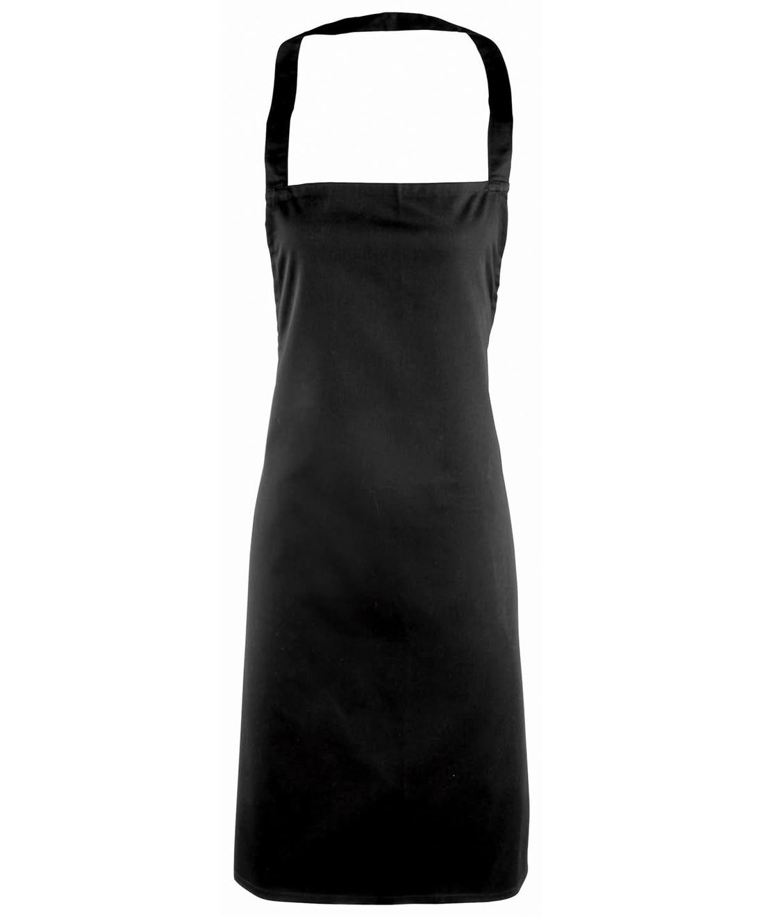 Premier Essential bib apron PR165 - Black One size - Customisable Apron