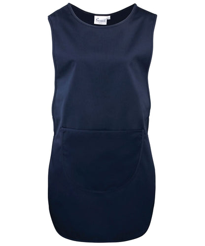Premier Long length pocket tabard PR172 - Navy - Customisable Tabard