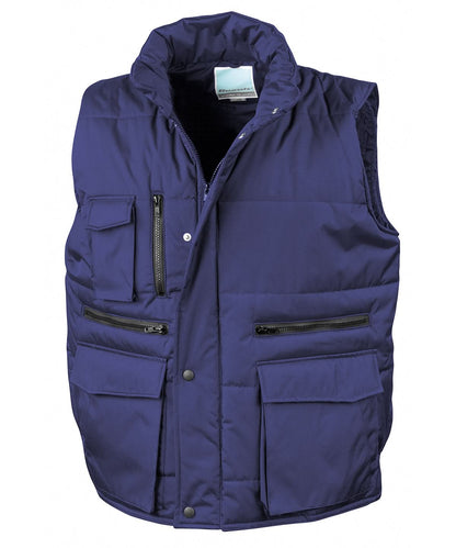 Result Workguard Lance bodywarmer R127A - Royal - Customisable Gilets &amp; Body Warmers