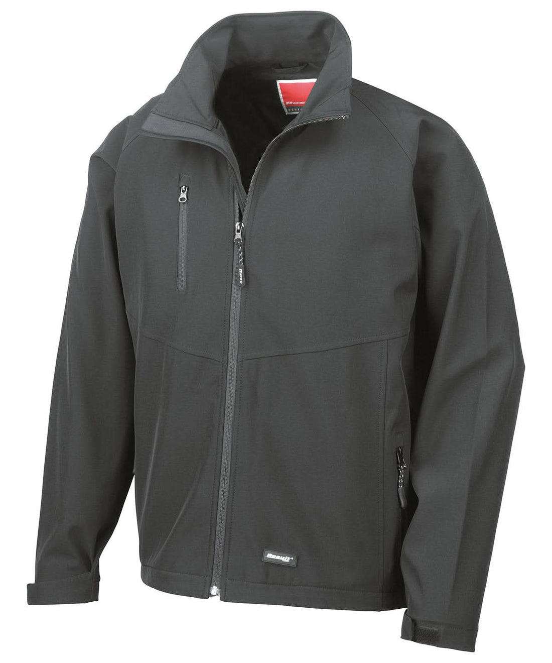 Result Baselayer softshell jacket R128X - Black - Customisable Softshell Jacket