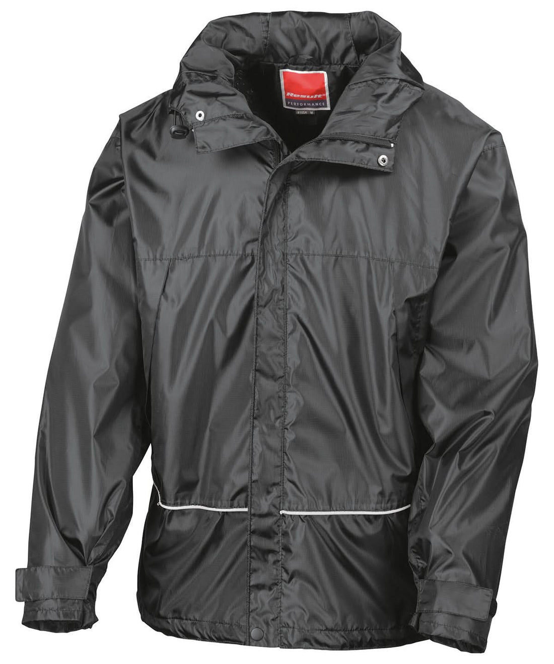 Result Waterproof 2000 midweight jacket R155A - Black - Customisable Jackets