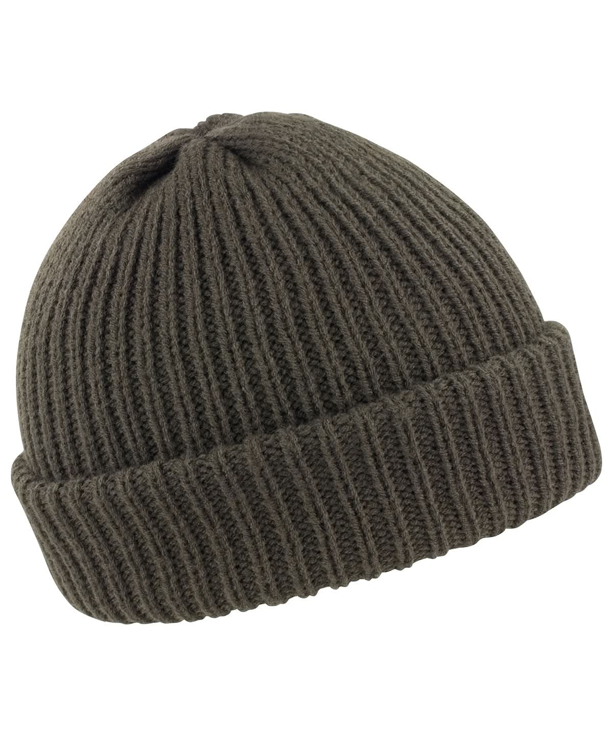 Result Winter Essentials Whistler hat R159X - Dark Olive One size - Customisable Hats