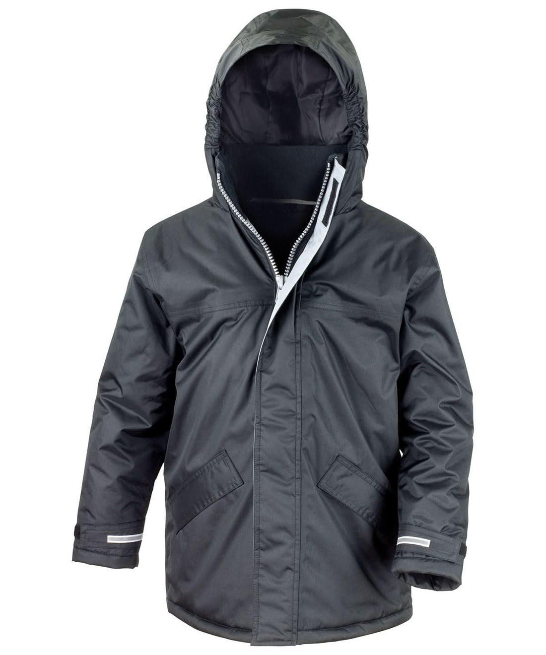 Result Core Core junior winter parka R207J - Black - Customisable Jacket