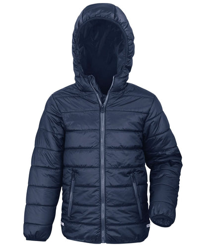 Result Core Core junior soft padded jacket R233J - Navy - Customisable Jackets