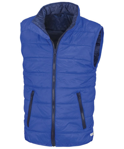 Result Core Core junior bodywarmer R234J - Royal Navy - Customisable Bodywarmer