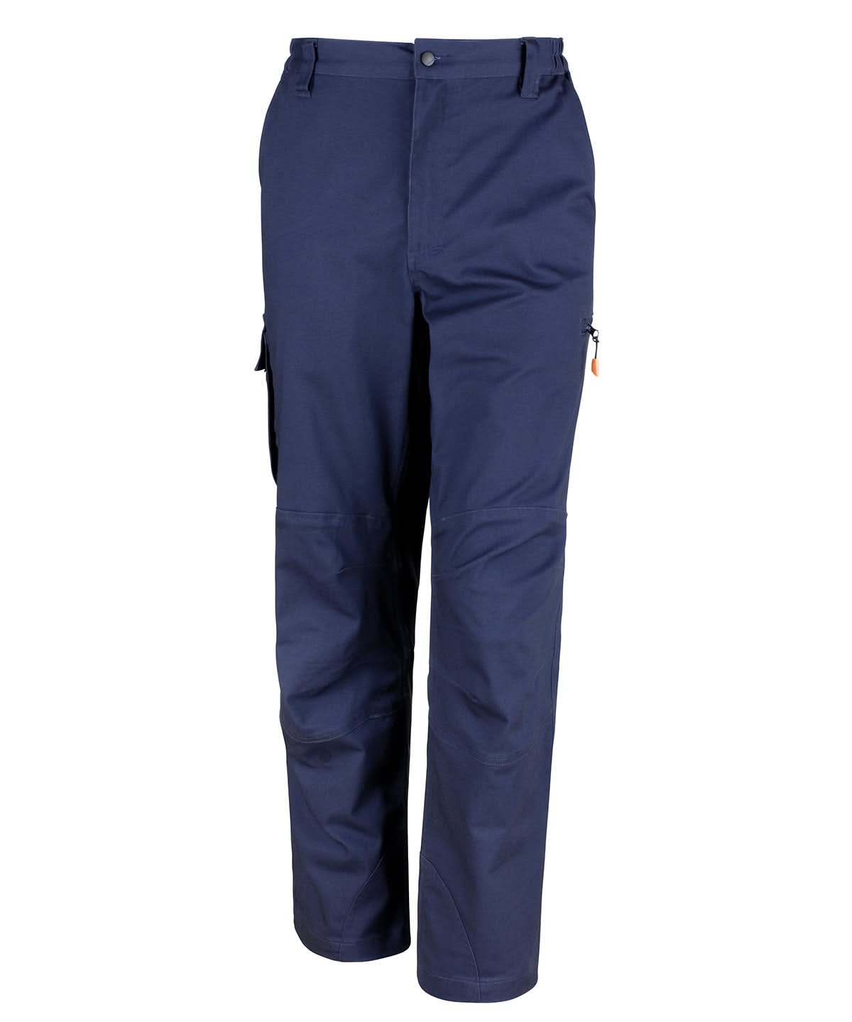 Result Workguard Work Guard Sabre stretch trousers R303X - Navy - Customisable Trousers