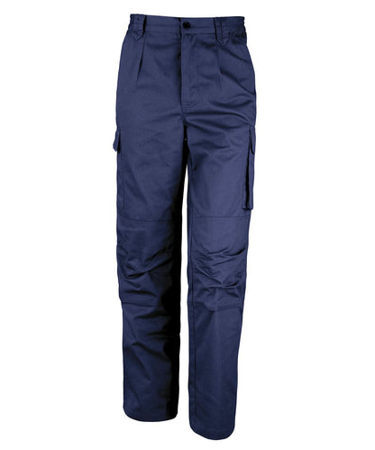 Result Workguard Work Guard action trousers R308X - Navy - Customisable Trousers