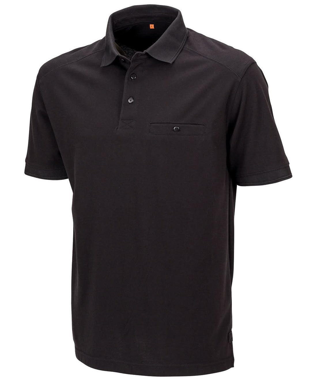 Result Workguard Work Guard Apex pocket polo shirt R312X - Black - Customisable Polos