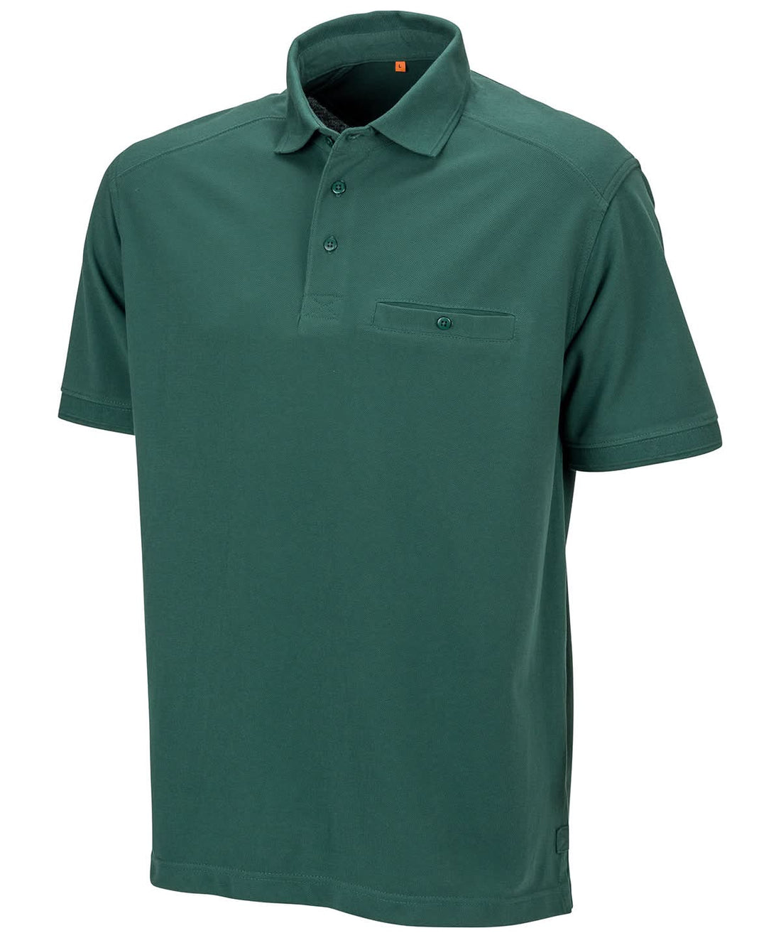 Result Workguard Work Guard Apex pocket polo shirt R312X - Bottle Green - Customisable Polos