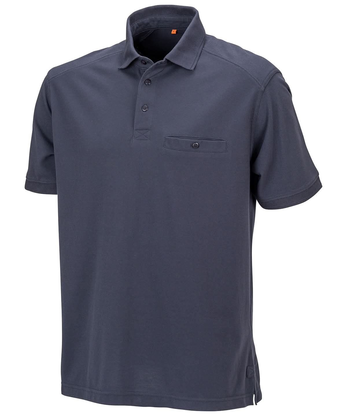 Result Workguard Work Guard Apex pocket polo shirt R312X - Navy - Customisable Polos