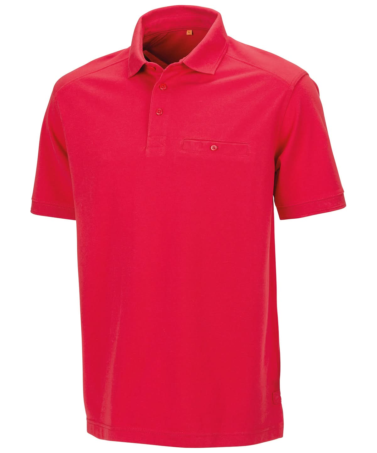 Result Workguard Work Guard Apex pocket polo shirt R312X - Red - Customisable Polos