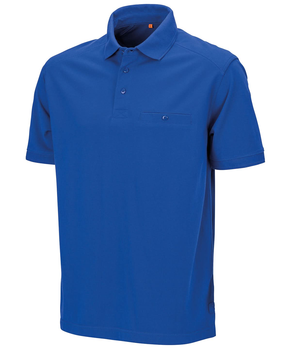 Result Workguard Work Guard Apex pocket polo shirt R312X - Royal - Customisable Polos