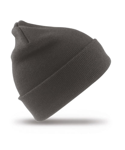 Result Winter Essentials Woolly ski hat RC029 - Grey One size - Customisable Hats
