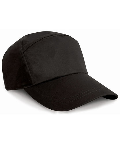 Result Headwear 7 panel advertising cap RC02X - Black One size - Customisable Caps