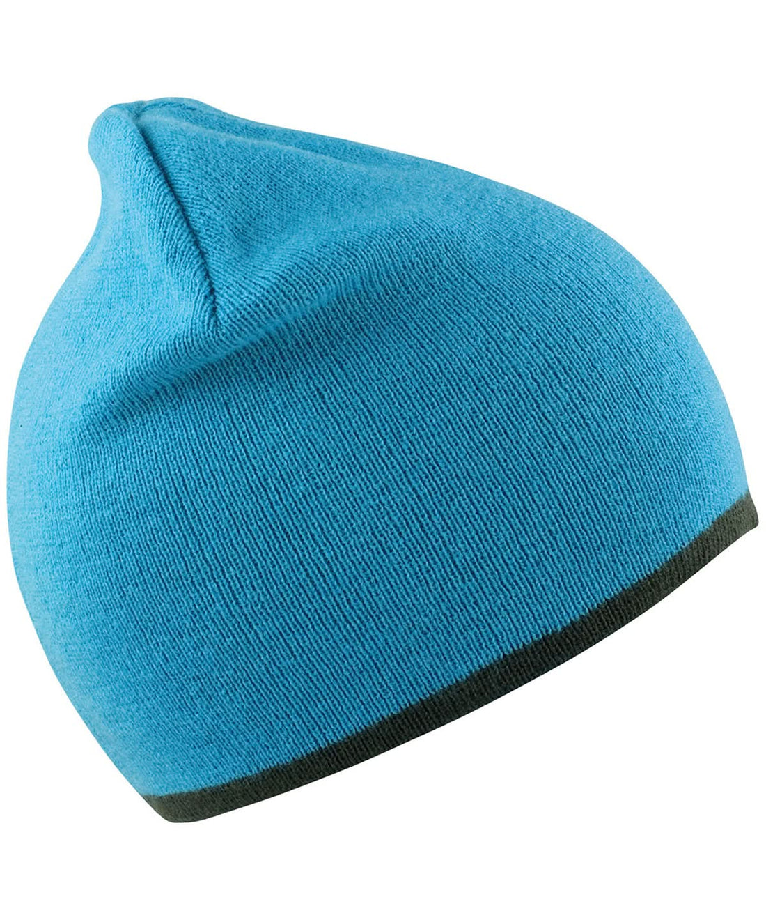 Result Winter Essentials Reversible fashion fit hat RC046 - Aqua Grey One size - Customisable Hats