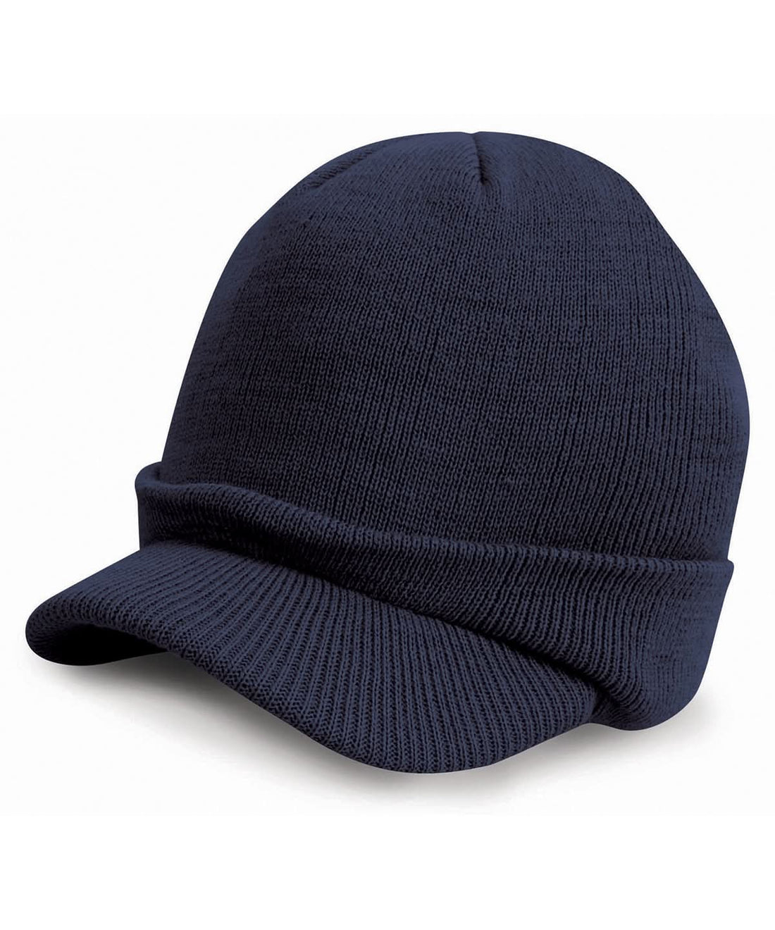 Result Winter Essentials Esco army knitted hat RC060 - Navy One size - Customisable Hats