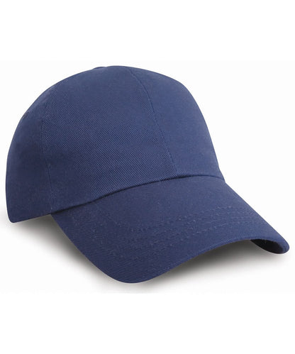 Result Headwear Heavy cotton drill pro style cap RC10X - Navy One size - Customisable Caps