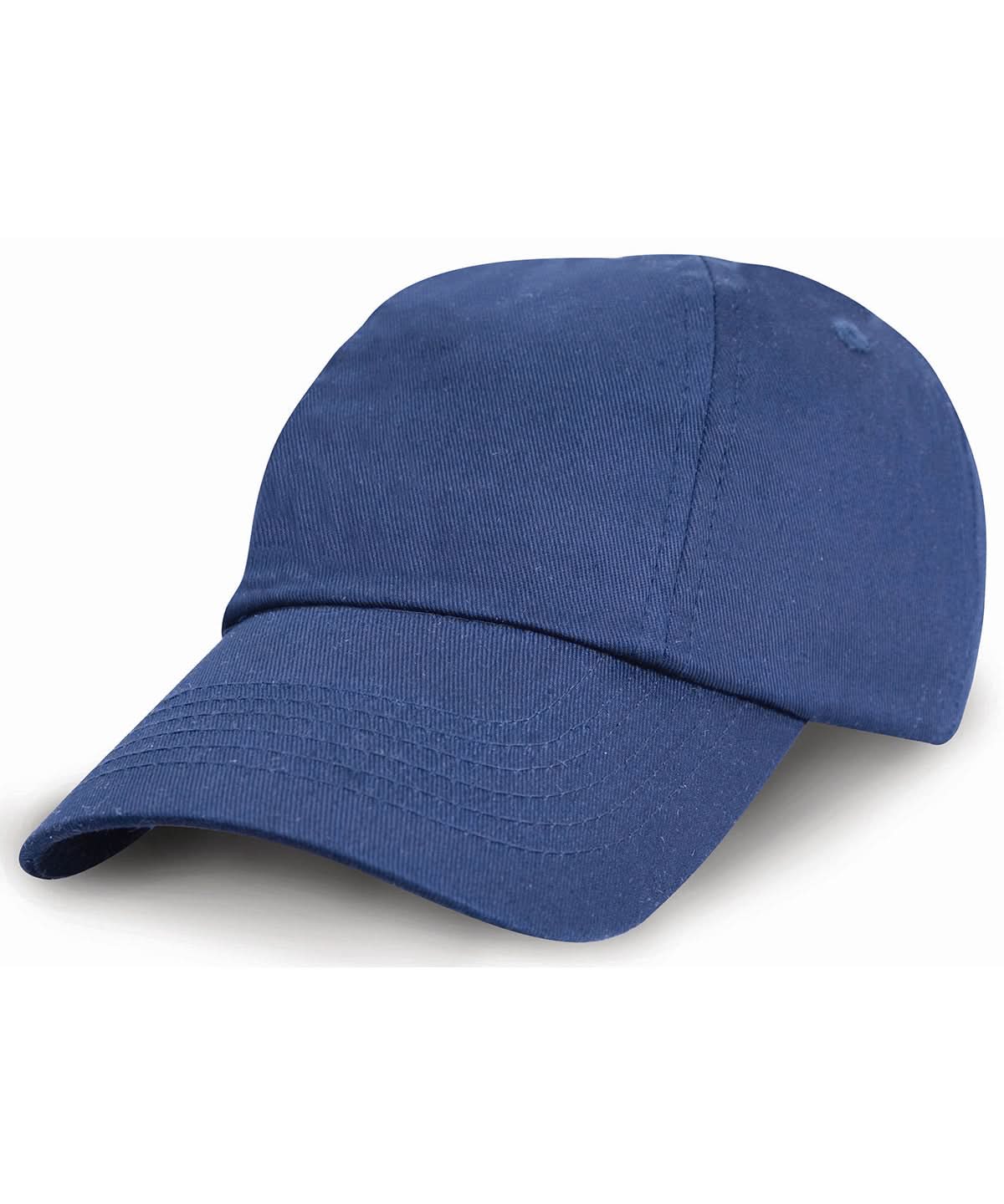 Result Headwear Junior low profile cotton cap RC18J - Royal One size - Customisable Caps
