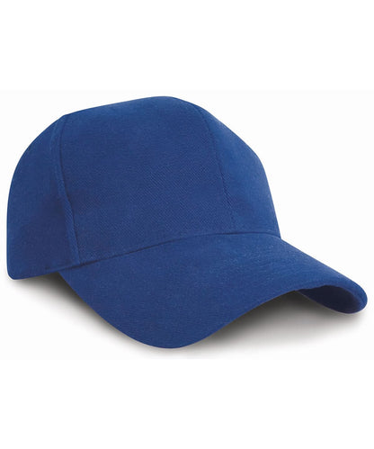 Result Headwear Pro style heavy cotton cap RC25X - Royal One size - Customisable Caps