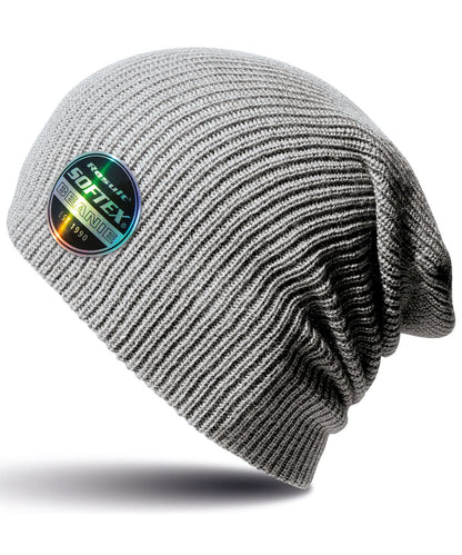 Result Winter Essentials Core Softex beanie RC31X - Dove Grey One size - Customisable Beanies