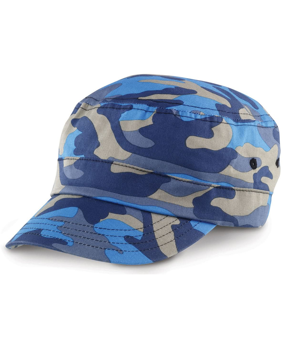 Result Headwear Urban camo cap RC59X - Indigo Camo One size - Customisable Caps
