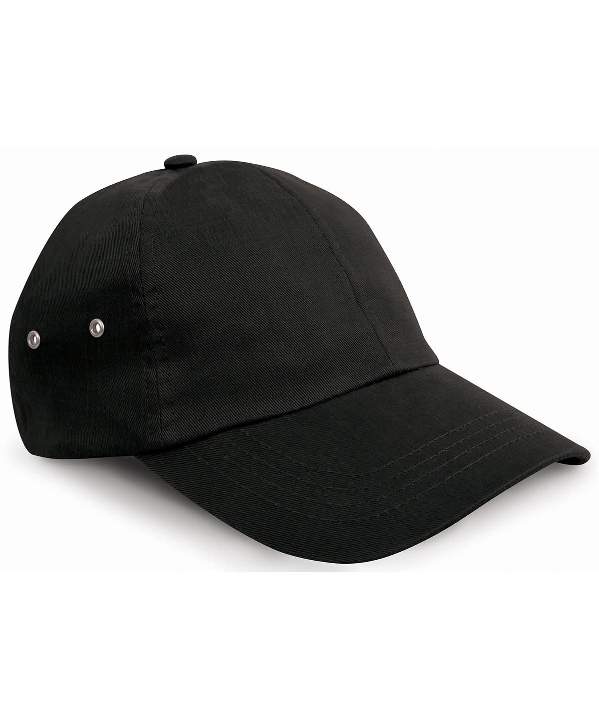 Result Headwear Plush cap RC63X - Black One size - Customisable Caps