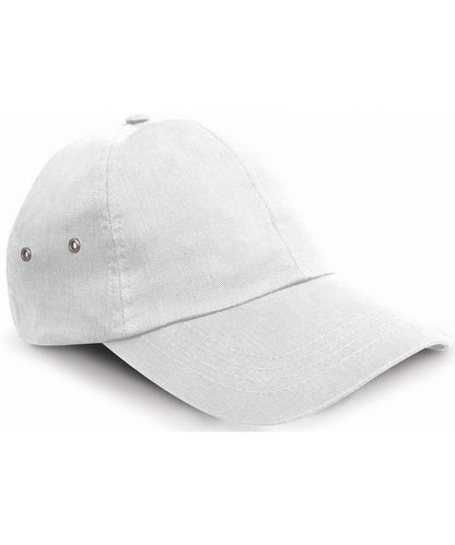 Result Headwear Plush cap RC63X - White One size - Customisable Caps