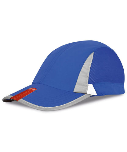 Result Headwear Sport cap RC86X - Royal White One size - Customisable Caps