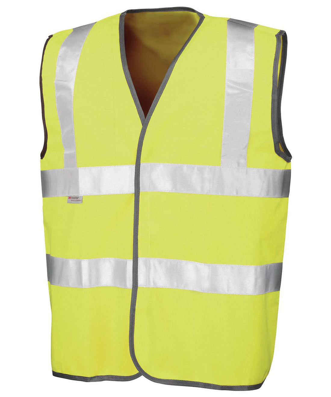 Result Safeguard Safety high viz vest RE21A - Fluorescent Yellow - Customisable HV Vest