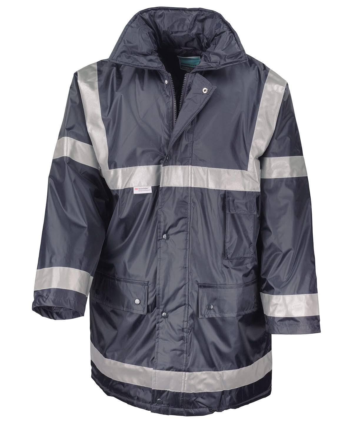 Result Workguard Work Guard management coat RE23A - Navy - Customisable Jackets