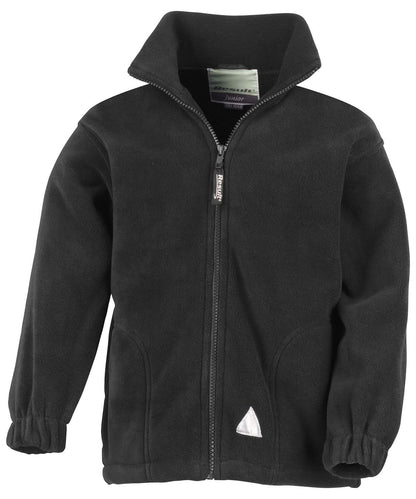 Result Junior PolarTherm jacket RE36J - Black - Customisable Jackets