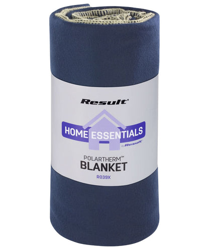 Result Winter Essentials Polartherm blanket RE39A - Marie Navy One size - Customisable Blanket