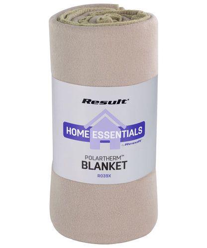 Result Winter Essentials Polartherm blanket RE39A - Natural One size - Customisable Blanket