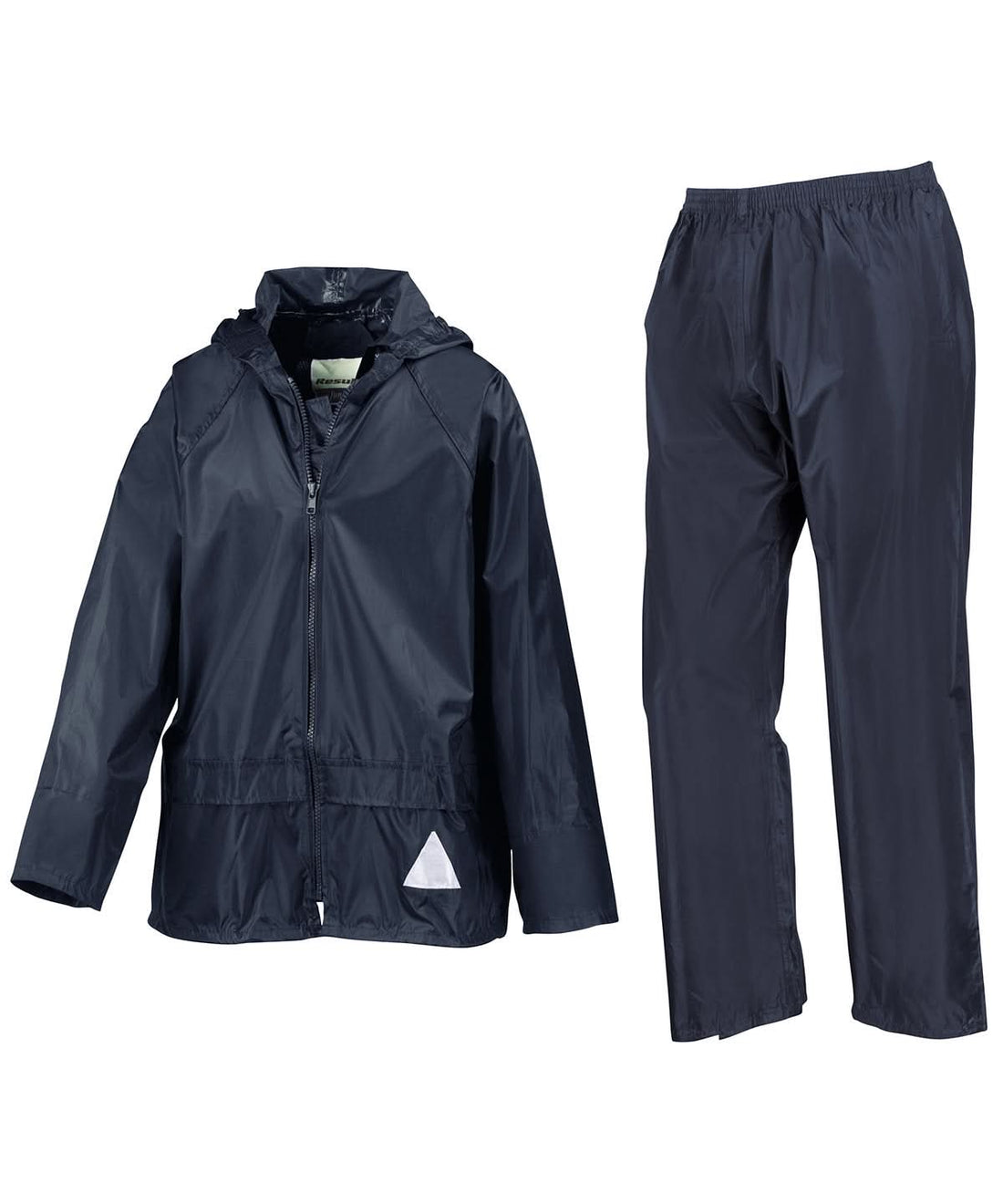 Result Junior waterproof jacket and trouser set RE95J - Navy - Customisable Jackets