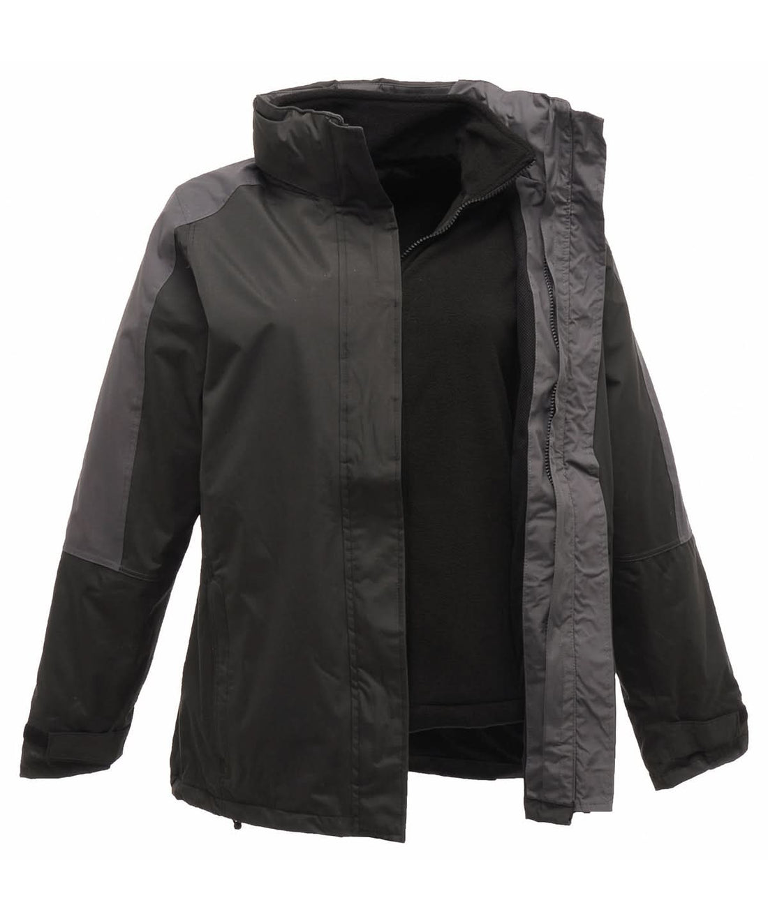 Regatta Professional Womens Defender III 3 in 1 jacket RG086 - Black Seal Grey - Customisable Jackets