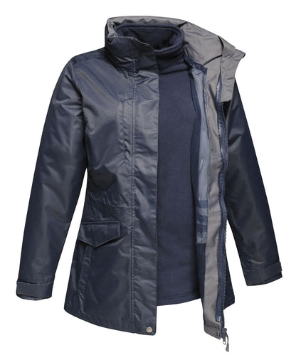 Regatta Professional Womens Benson III 3 in 1 jacket RG111 - Navy - Customisable Jackets