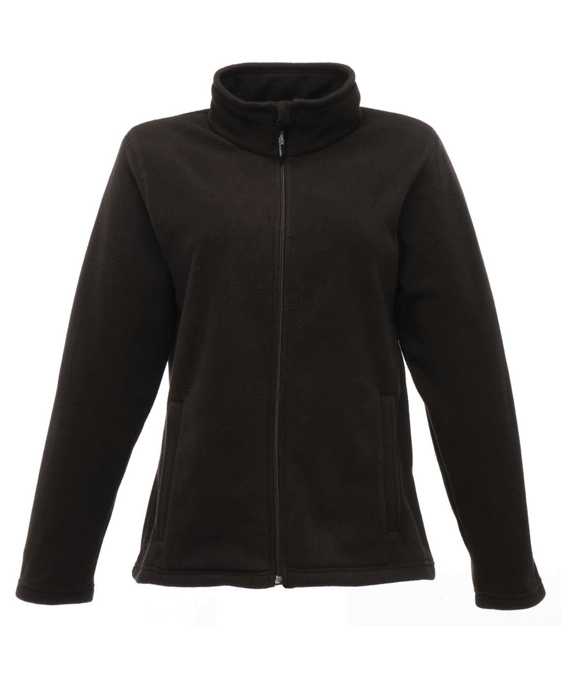 Regatta Professional Womens full zip microfleece RG140 - Black - Customisable Fleece