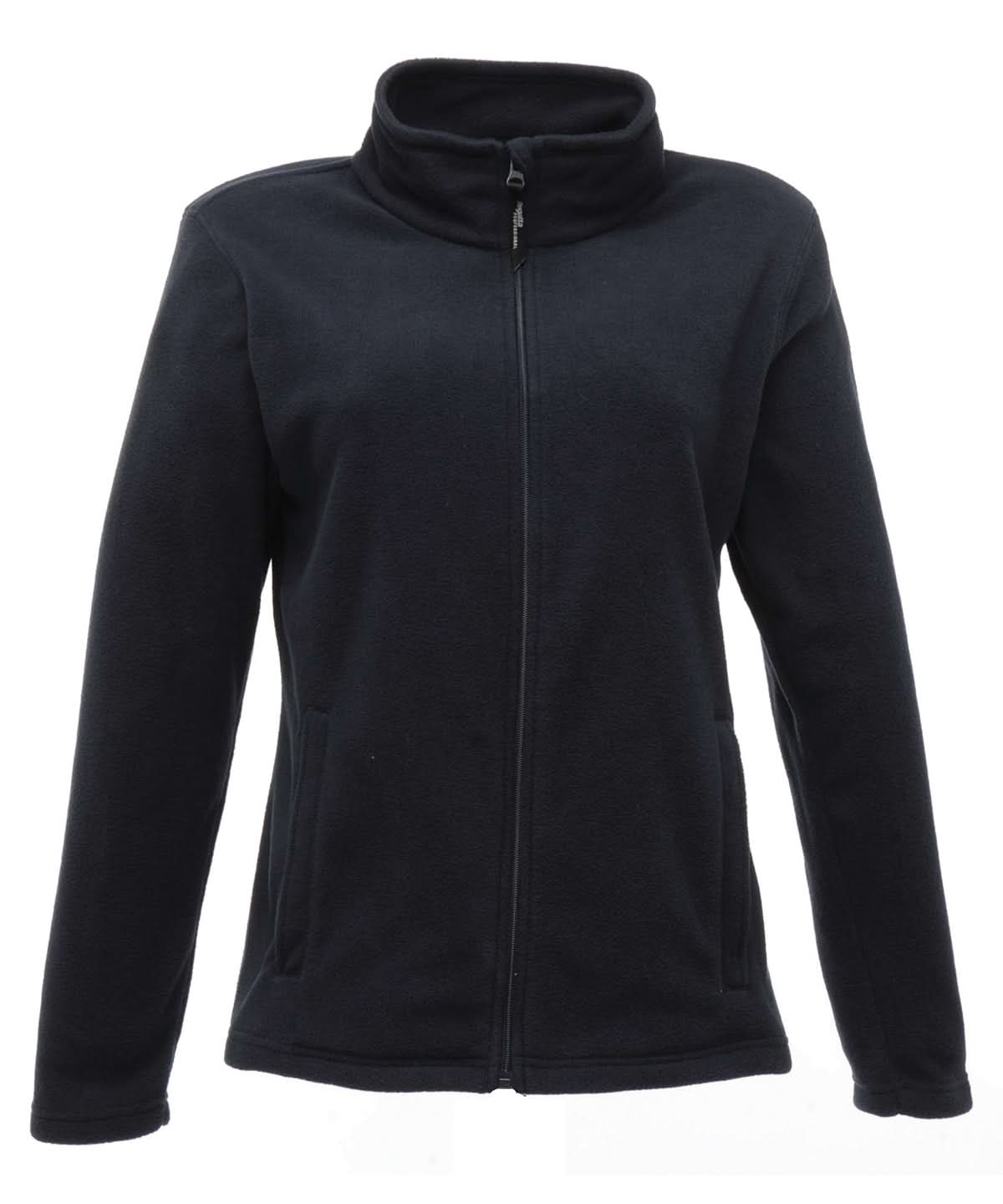 Regatta Professional Womens full zip microfleece RG140 - Dark Navy - Customisable Fleece